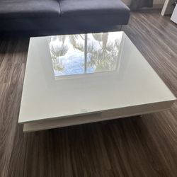 White Coffee Table