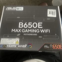 ASUS B650E MAX Gaming WiFi Motherboard