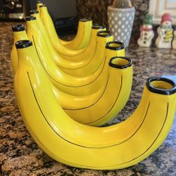 Banana Vase Centerpieces Party Decor 