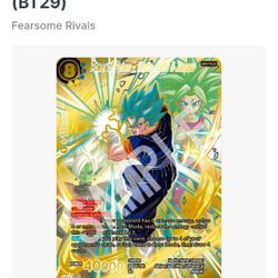 Power of Potara - Vegito, Kefla & Zamasu (GDR) - Fearsome Rivals (B