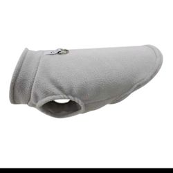 Grey Fleece Pet Sweater New