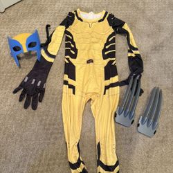 Kids Wolverine Costume S 