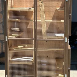Custom Wooden Cage For Small Pets
