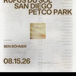 Rufus Du Sol - Floor Tickets
