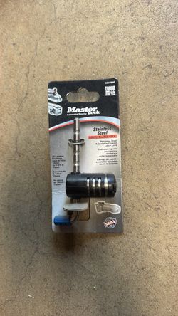 Master Lock Stainless Steel Coupler Latch Lock