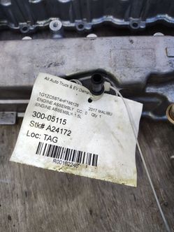 17 Chevy Malibu partes lo que se ve en las fotos
