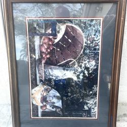 Solid Wood Frame with real Glass 