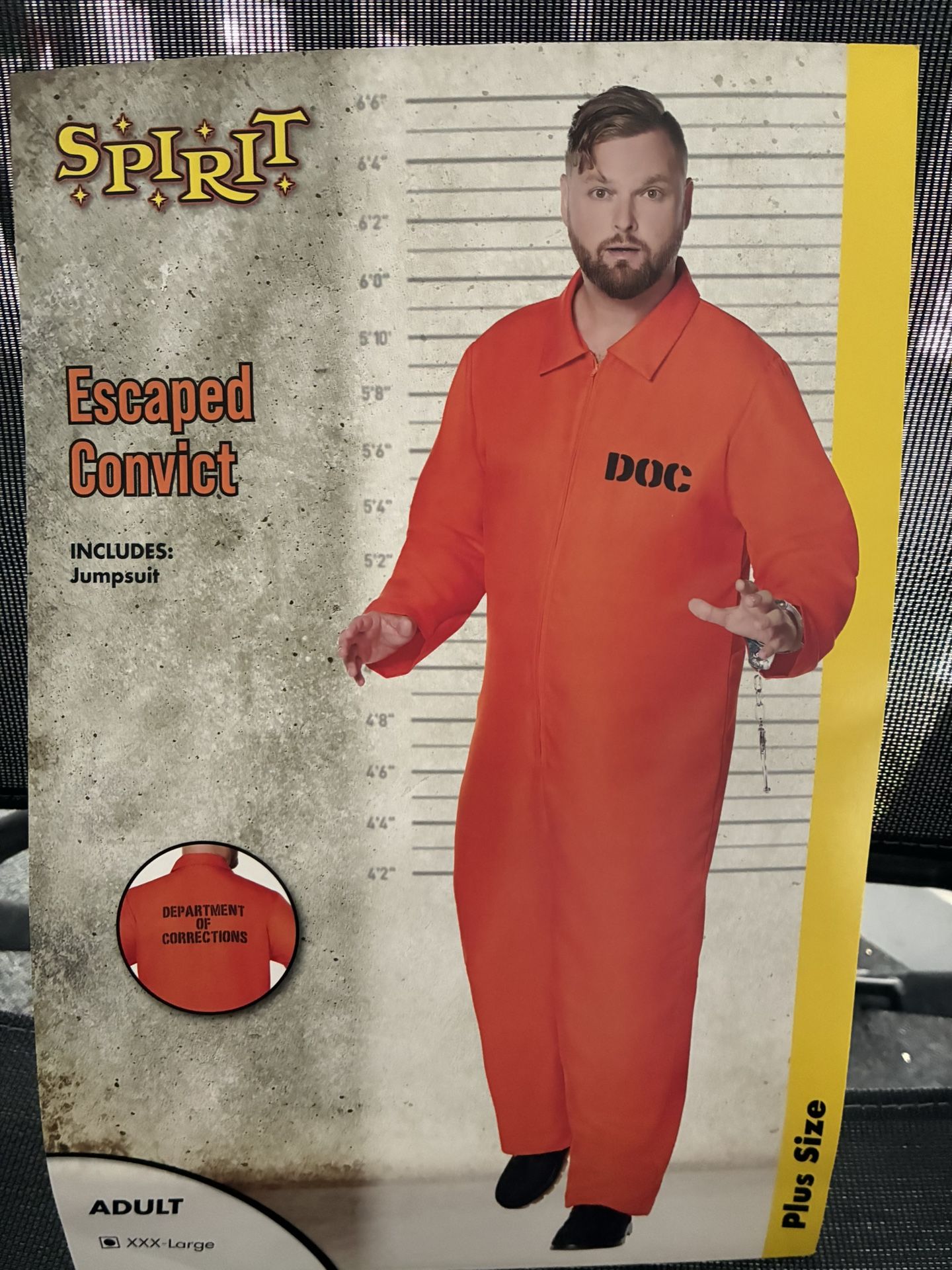 Men’s Prisoners Costume 