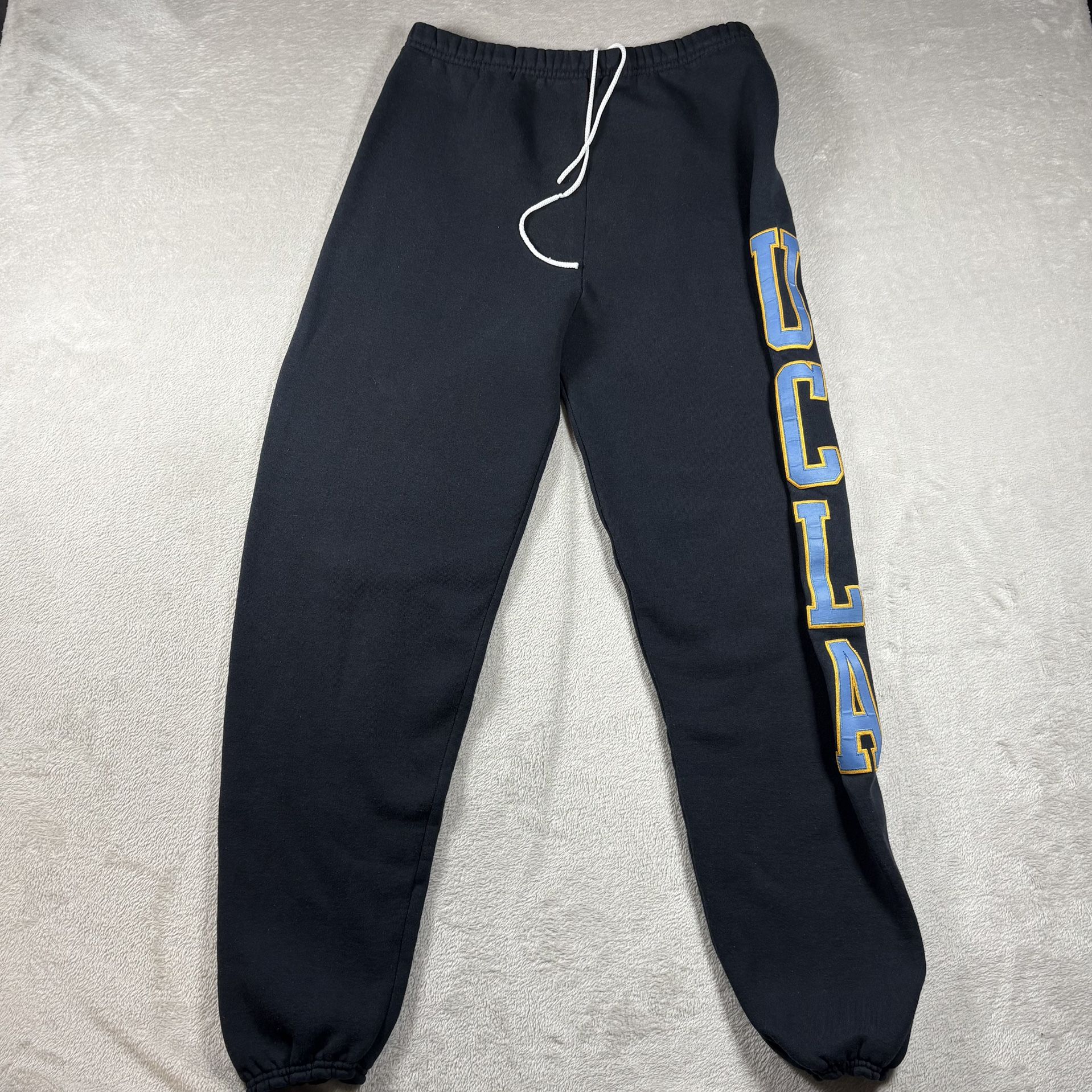 Vintage UCLA Men’s XL Blue LA College Gold Strands Russell Sweatpants USA #3446