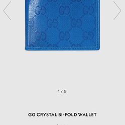 Blue Gucci Wallet(will trade)