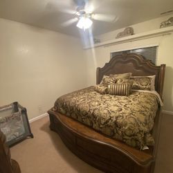 King Size Bed + Dresser