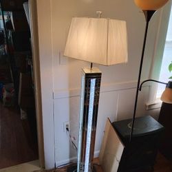 Tall LED Lamp Very Retro Good Condition And Very Heavy.