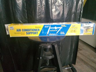 Window Air Conditioner Support Bracket. Universal No Tools Needed.