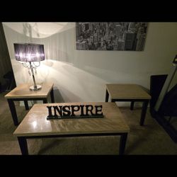3pc Coffee Table 
