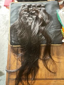 100% real hair can be dyed $60