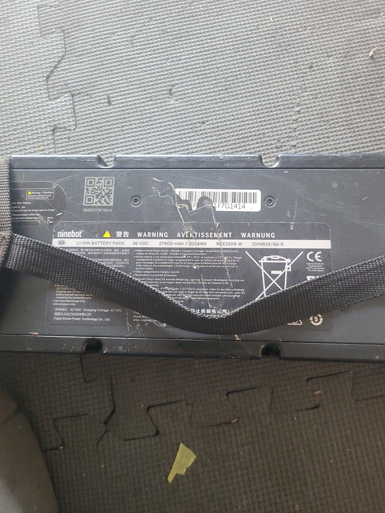 Ninebot 36v 27900 Mah / 1004 Wh Battery