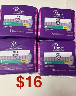 Poise Pads Bundle Size 3