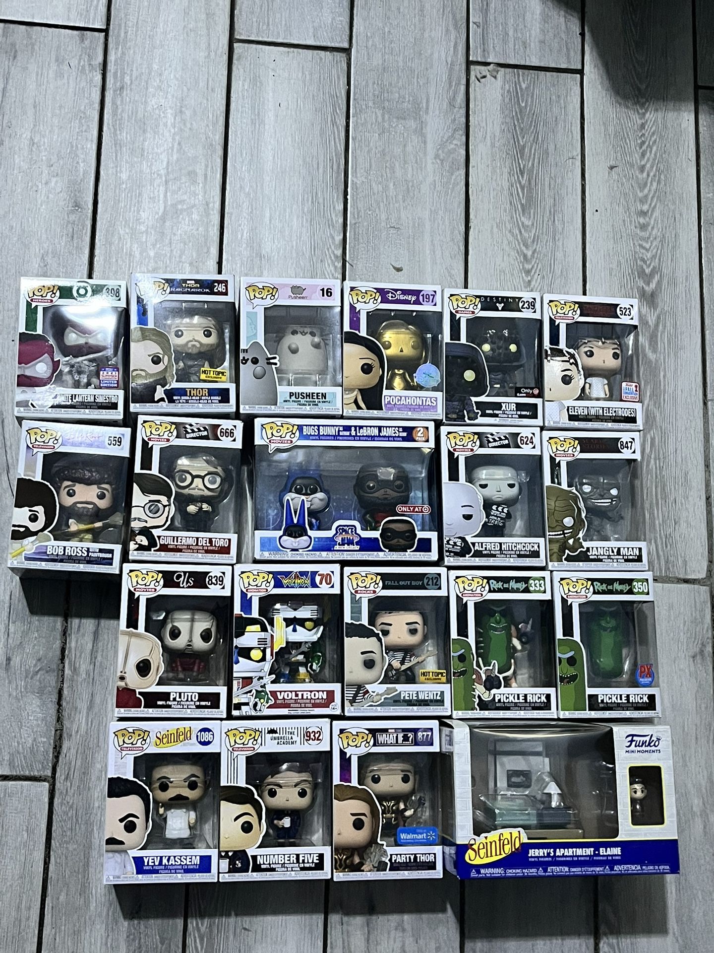 Funko Pop Lot Bundle
