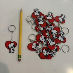 Valentines key chain - Class Set Of 20