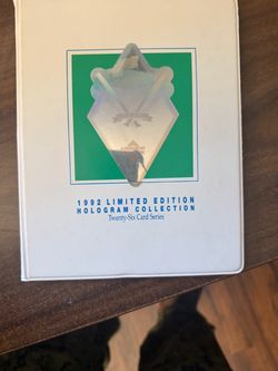 Upper Deck 1992 Limited Edition Hologram Collection Binder