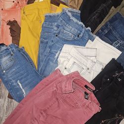 Bag of clothes Women Jeans 19 Pieces bolsa de ropa de mujer 