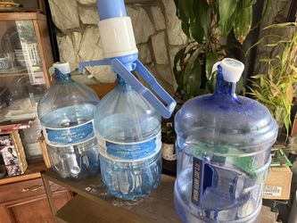 Water Pump And Jugs