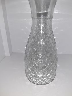 Rooster glass carafe