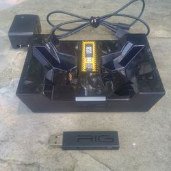 Nacon RIG 900 MAX HX Dual Wireless Gaming Headset's base station AND a Wireless Transmitter 