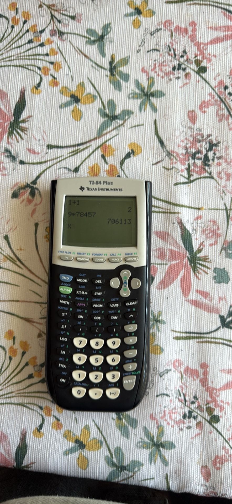 TI 84 Plus Graphing Calculator + Cable — Back to School!