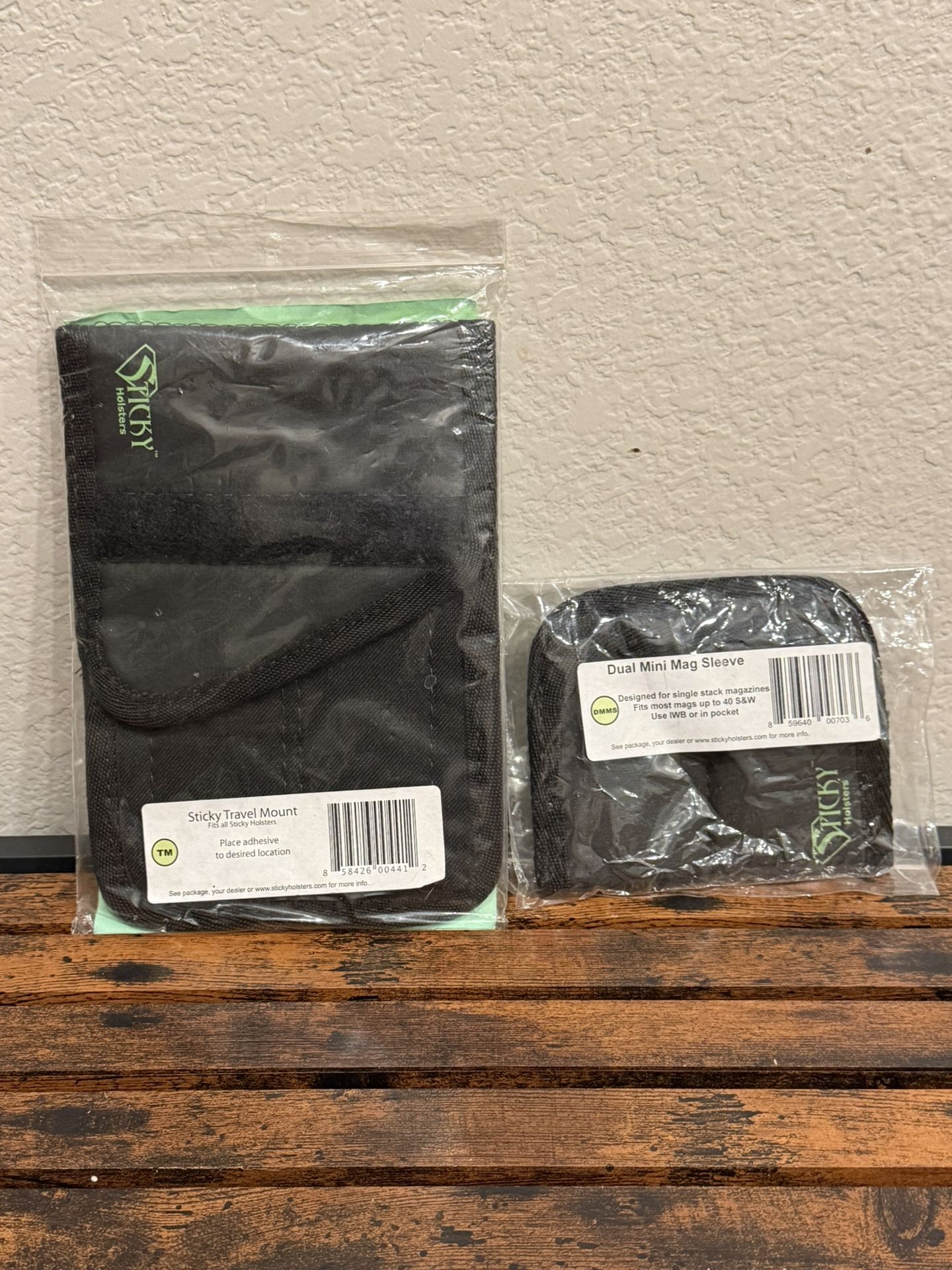Sticky Combo Holsters- Travel Mount & Mini Mag