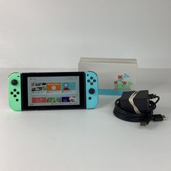 Nintendo Switch 2nd Gen Animal Crossings Special Edition W/Dock - 32GB