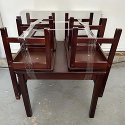 Kid Size Table And 4 Chairs 
