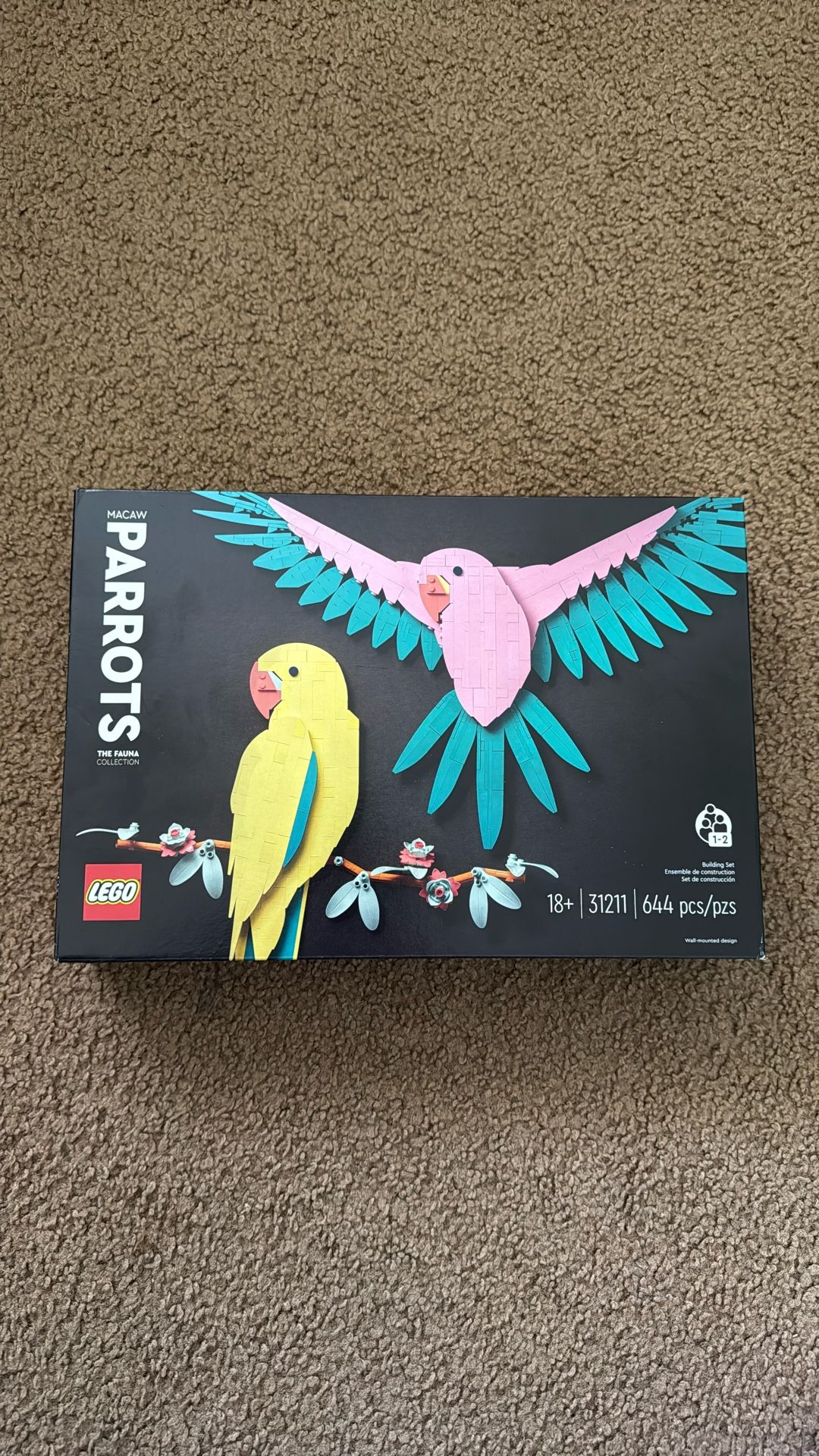 LEGO Art the Fauna collection - Macaw Parrots