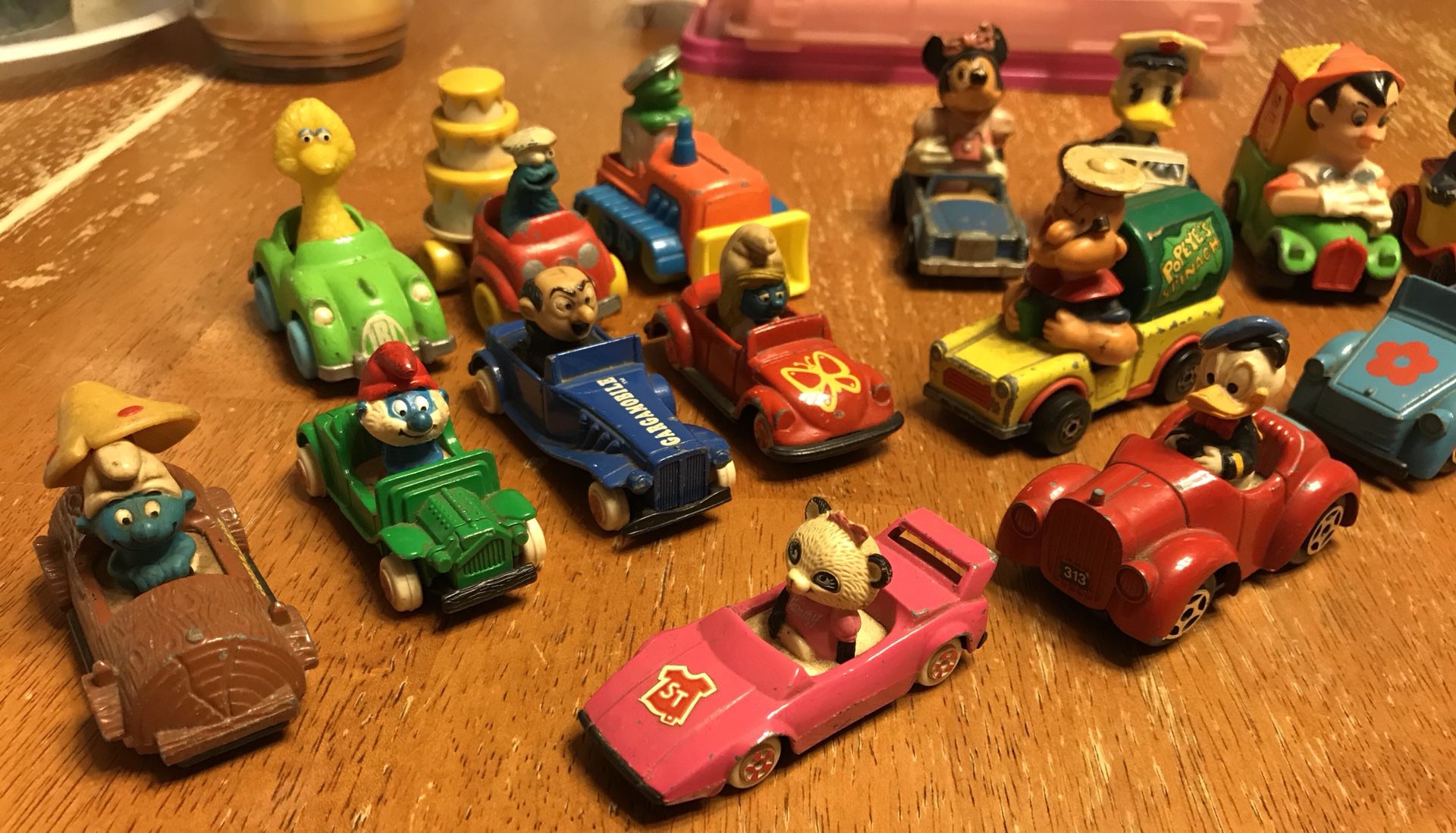 Vintage collection toy cars