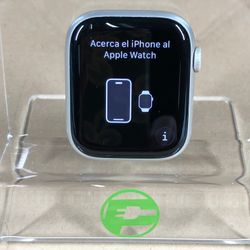 GPS Only Apple Watch Series 7 45MM Starlight Aluminum Not Included MKN63LL/A