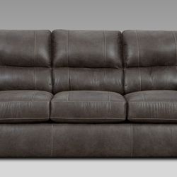 Ash Gray Queen Sleeper Sofa! 