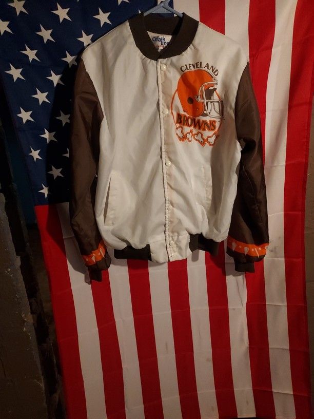 Vintage  1990 Cleveland Browns Jacet 