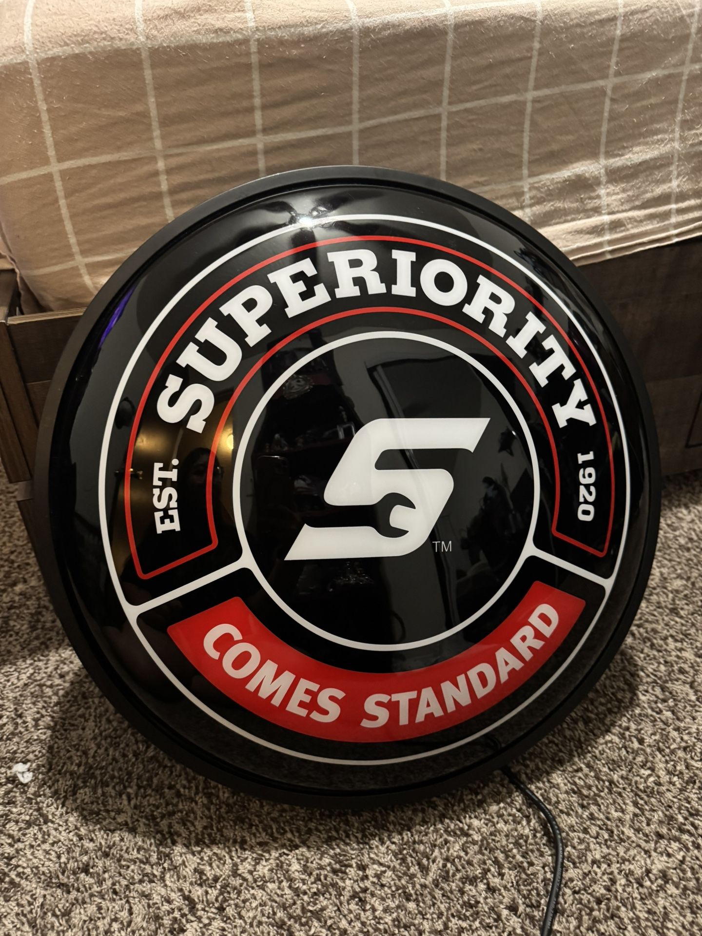 Snap On Tools 20” Round Sign LED