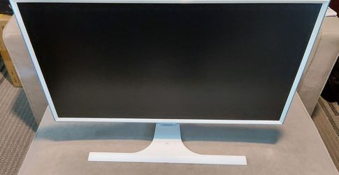 Samsung Monitor White and Blue 27"