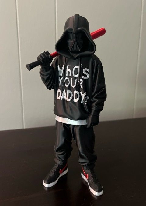 "Who's Your Daddy?" - Darth Vader Urban Edition 3D Printed Statue - Unpainted & Painted