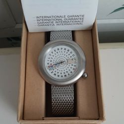 Nomea Paris, Men Watch Silver. Never used, In its original Box $65.00  OBO