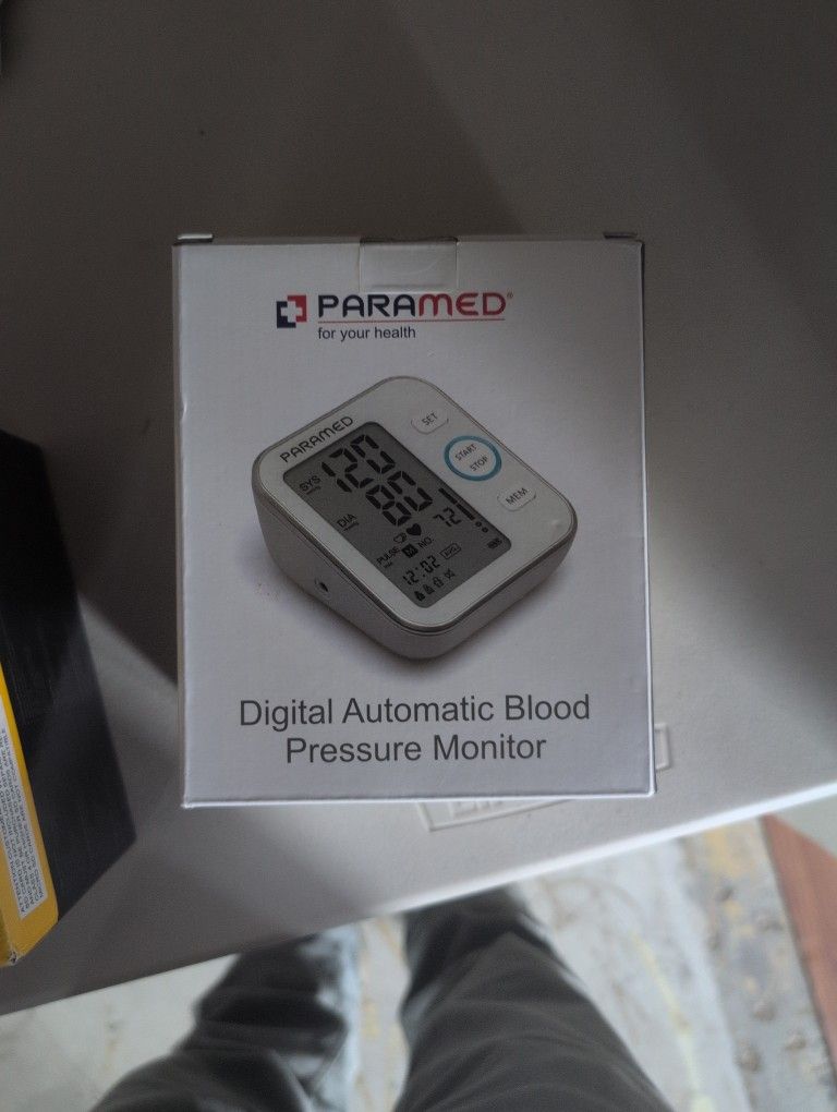 Digital Automatic Blood Pressure Monitor 