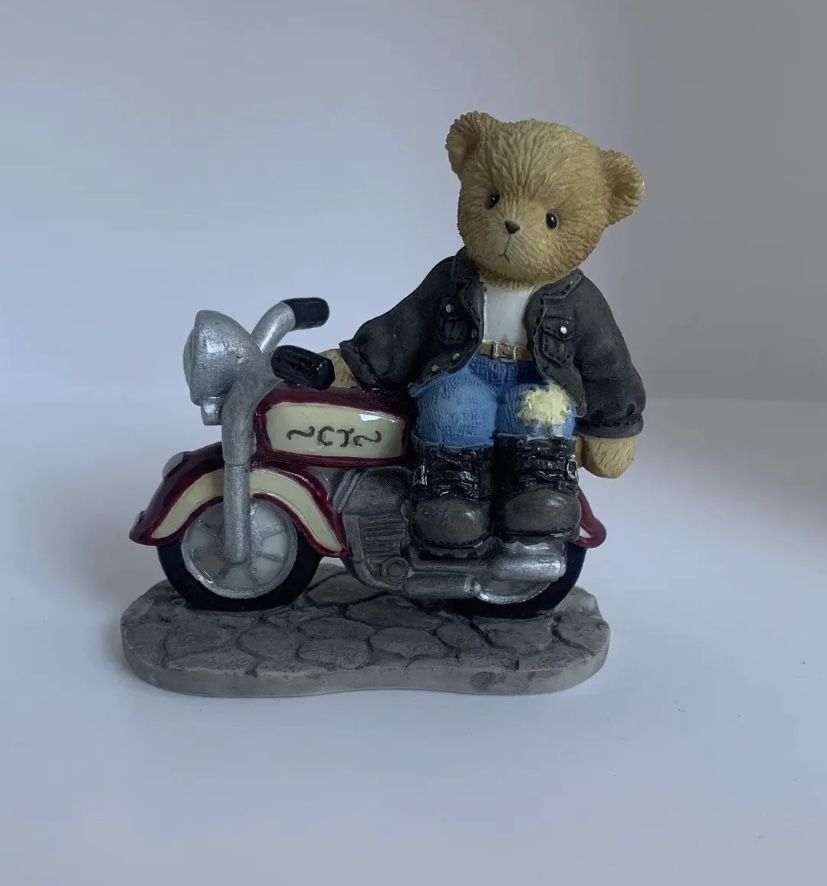 Cherished Teddies Rocky Figurine Brand New