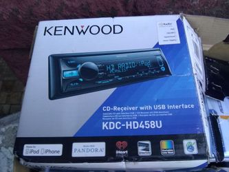 Kenwood radio back section, $45