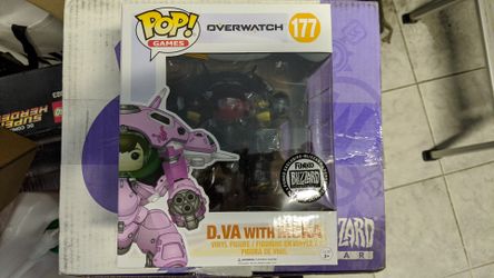 Funko Pop DVa Carbon Fiber version Blizzard Exclusive