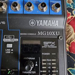 Yamaha Mg10xu Channel Mixer With Effects