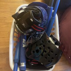 Two sets Taekwondo sparring gear