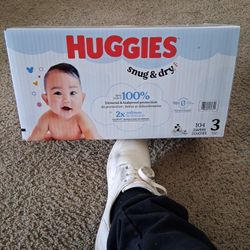 Diapers. Size 3. Quantity 104