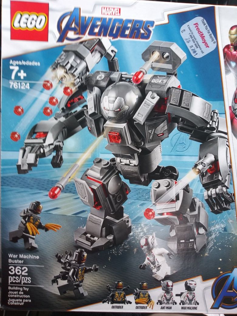 Avengers War Machine Buster, Captain America Outriders Attacks, Harry Potter