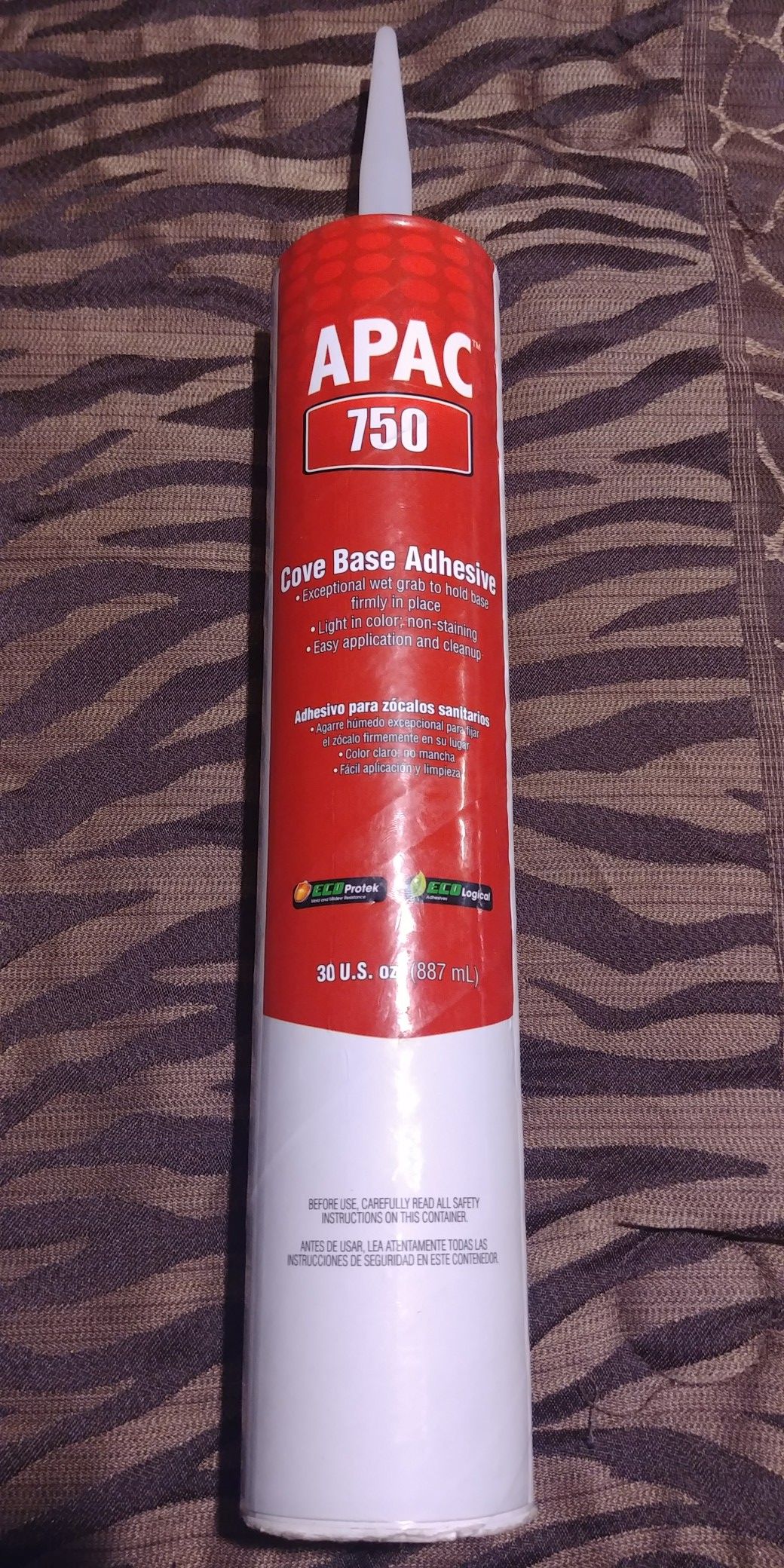 APAC 750 COVE BASE ADHESIVE (30 OZ.)
